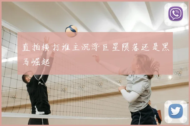 直拍横打谁主沉浮巨星陨落还是黑马崛起